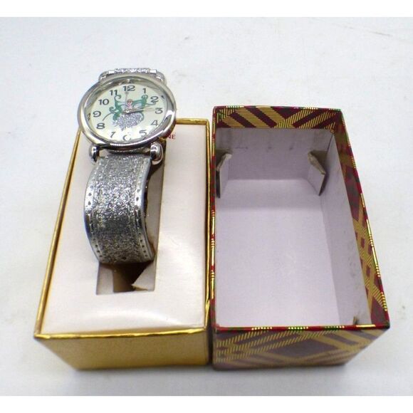 Macy’s Holiday Lane Women’s Shimmer Strap watch - Picture 3 of 9